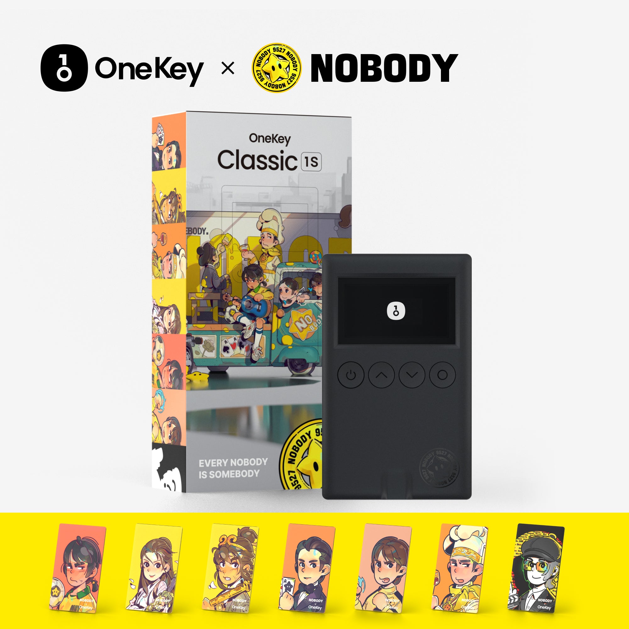 [Co-Branded] Nobody x OneKey - Crypto Hardware Wallet