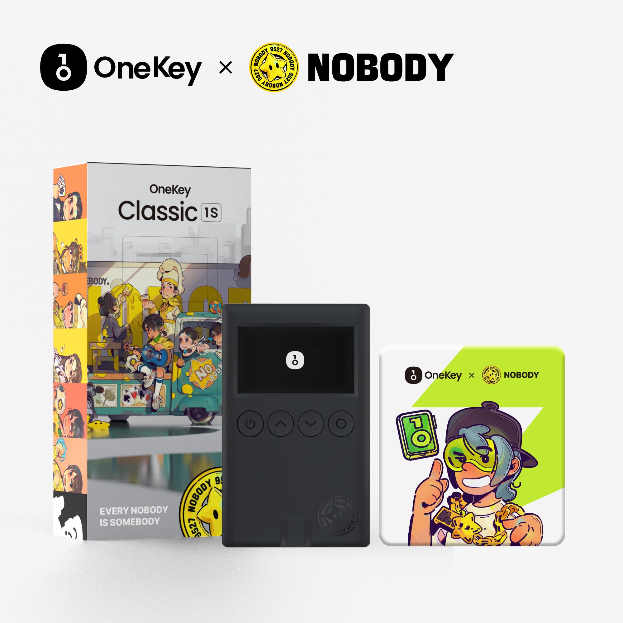 [Co-Branded] Nobody x OneKey - Crypto Hardware Wallet